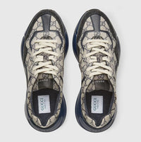 Gucci "Rhyton" Bege/Azul