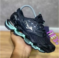 MIZUNO WAVE PROPHECY 8 "PRETO/VERDE AGUÁ"